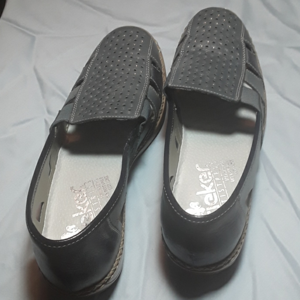 Rieker Grey Antistress Slipon